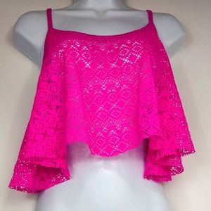 Pink Victoria's Secret Swim Suit Cover-Up M Medium